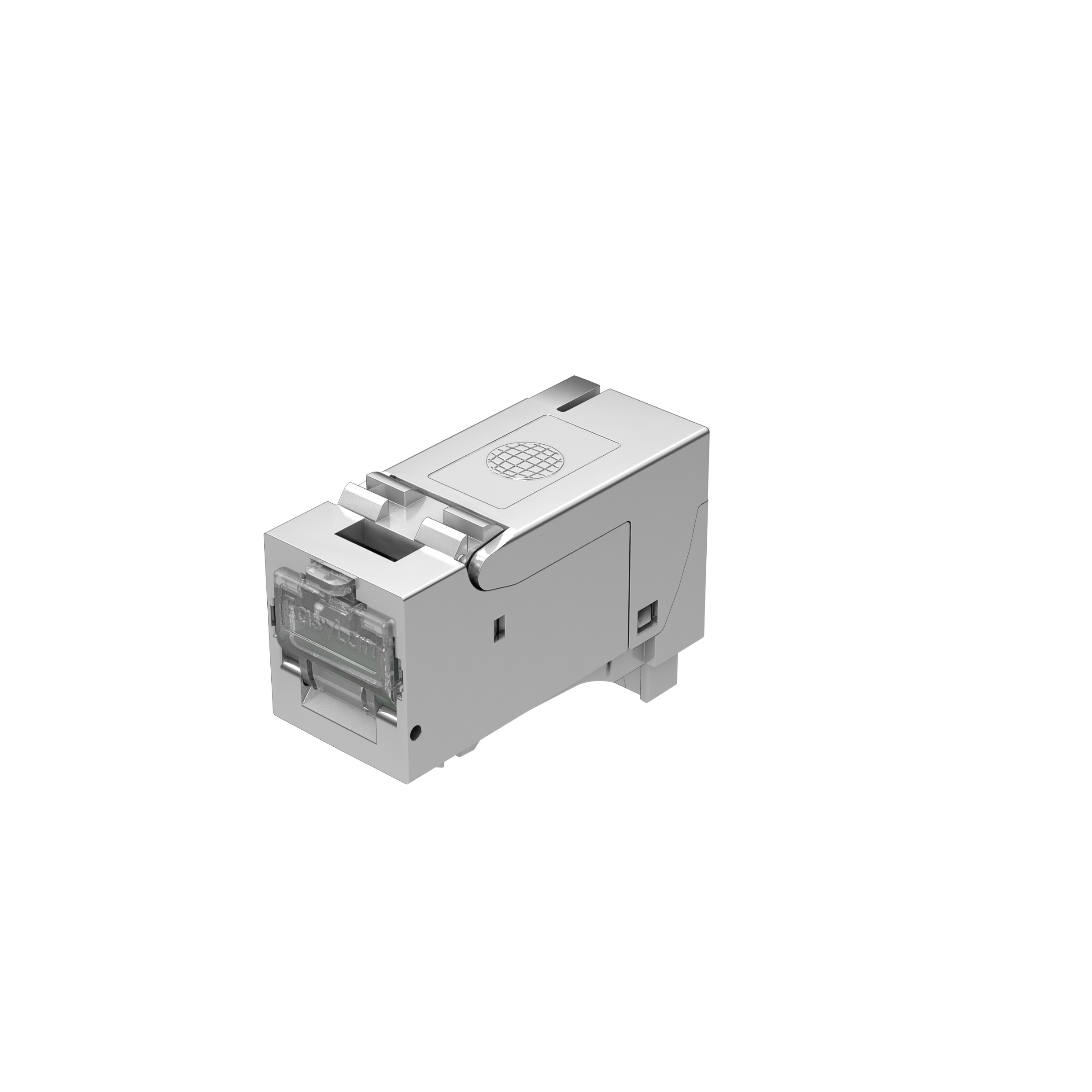 Keystone RJ45 module Cat. 6A, shielded for 4 copper pairs AWG 27 - AWG 26